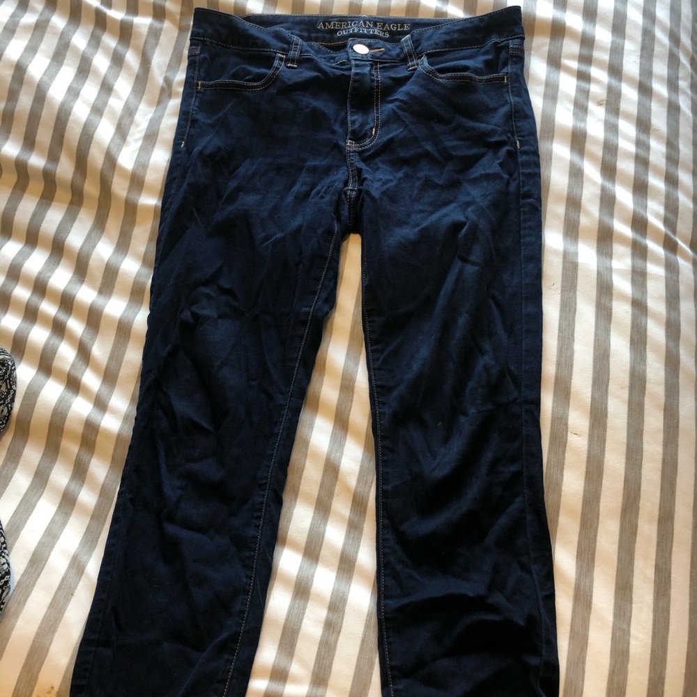 American Eagle Crop Denim Jegging